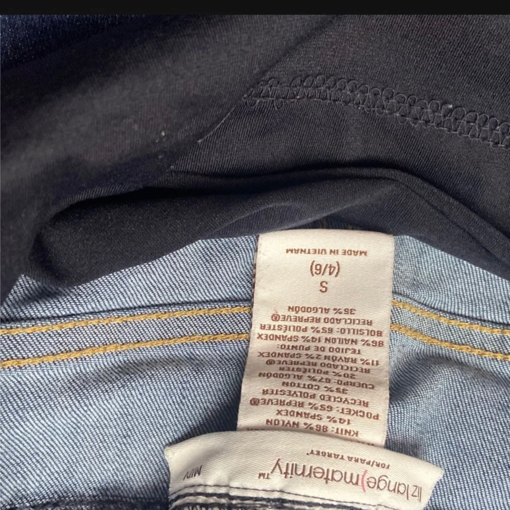 Maternity jean shorts - Picture 4 of 5